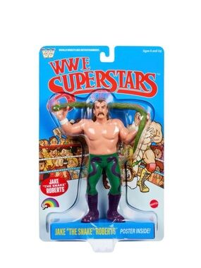 WWE Superstars Jake "The Snake" Roberts Action Figure Black Card